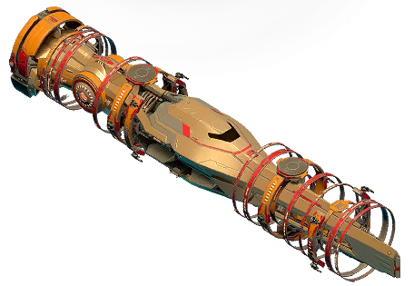 Saturn with 'Saturn' module booster